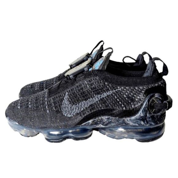 NIKE Air VaporMax 2020 Flyknit "Blk Dark Grey' Running Shoes Size 5Y/W6.5 - Picture 3 of 14
